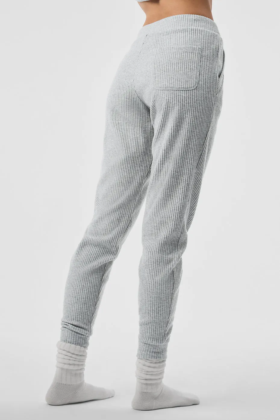 Muse Sweatpant - Athletic Heather Grey sold by Alo Yoga product image thumbnail 3