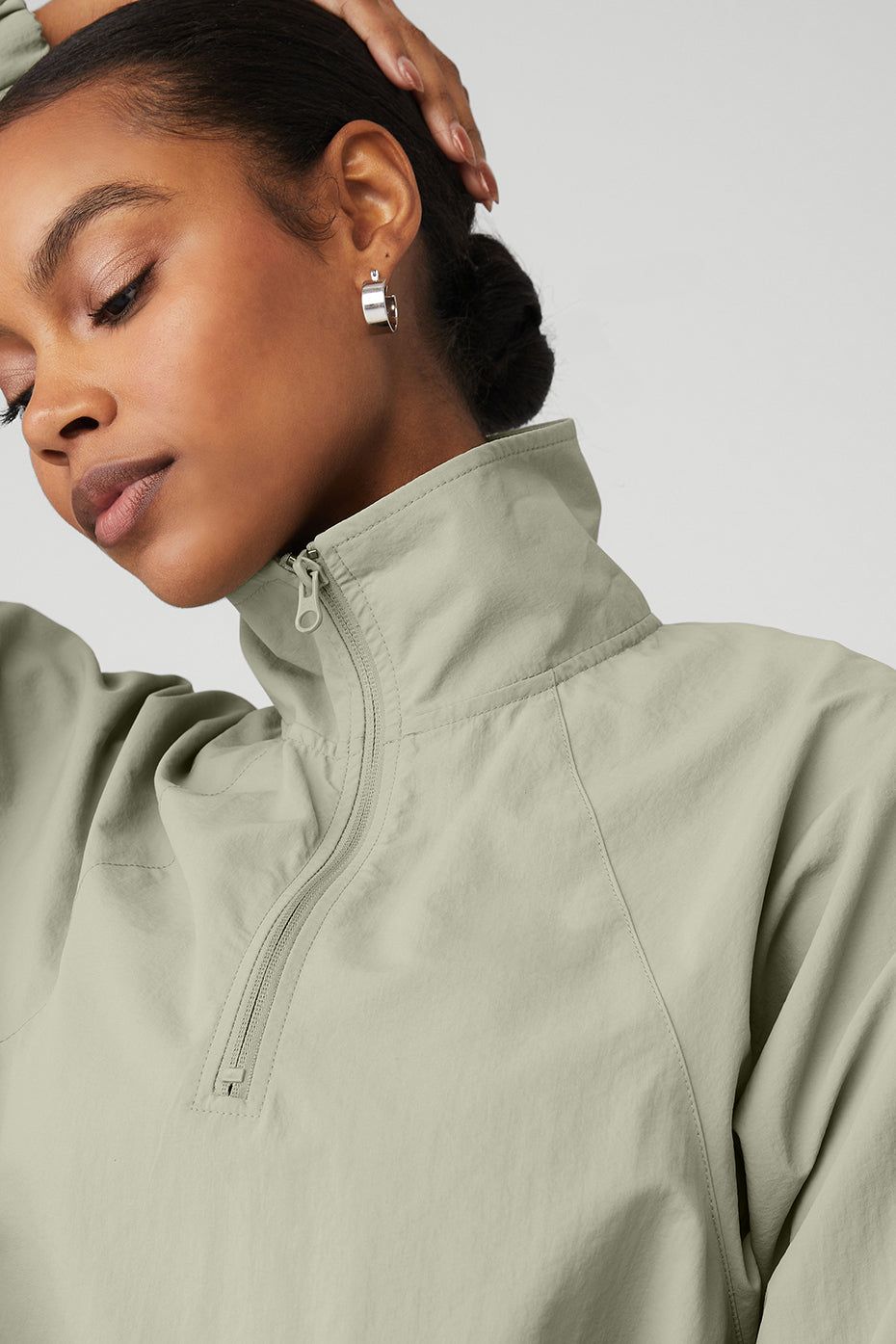 Cropped 1/4 Zip Alumni Pullover & Alumni Short Set sold by Alo Yoga product image thumbnail 28