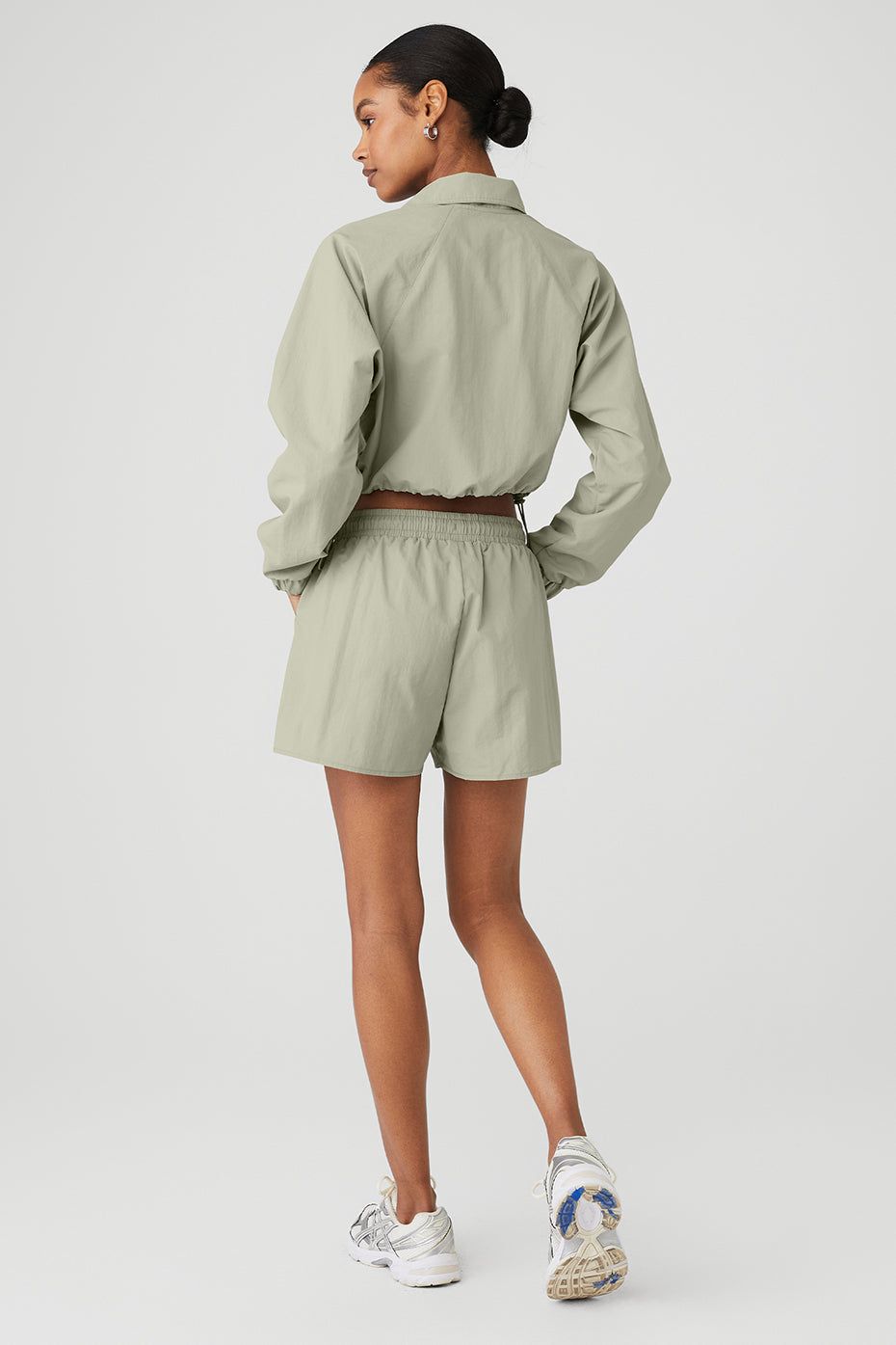 Cropped 1/4 Zip Alumni Pullover & Alumni Short Set sold by Alo Yoga product image thumbnail 27