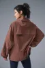 Vantage Nylon Ripstop Track Jacket - Chestnut sold by Alo Yoga