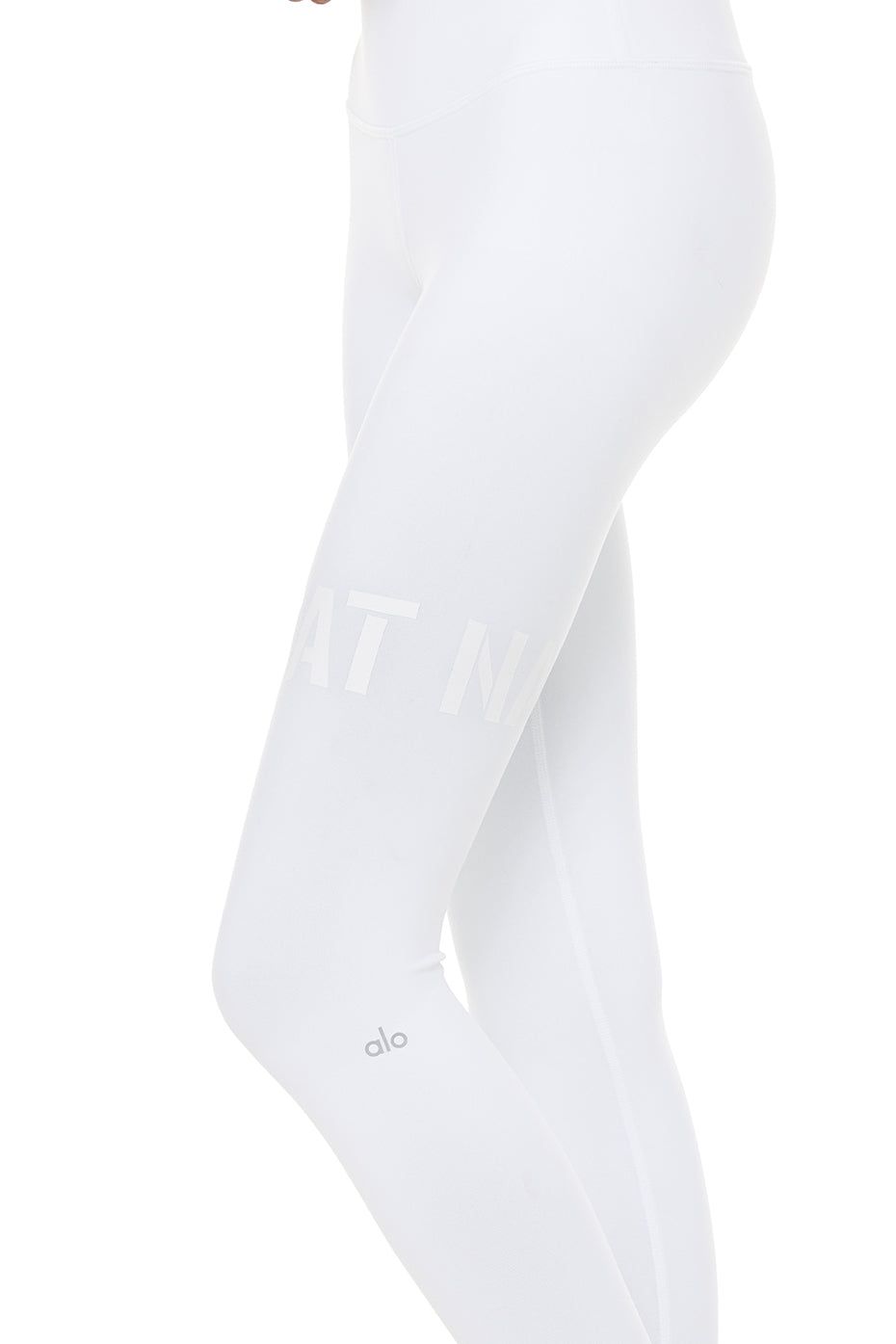 High-Waist Sat Nam Legging - White sold by Alo Yoga product image thumbnail 6