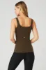 Ribbed Minimalist Tank - Espresso sold by Alo Yoga