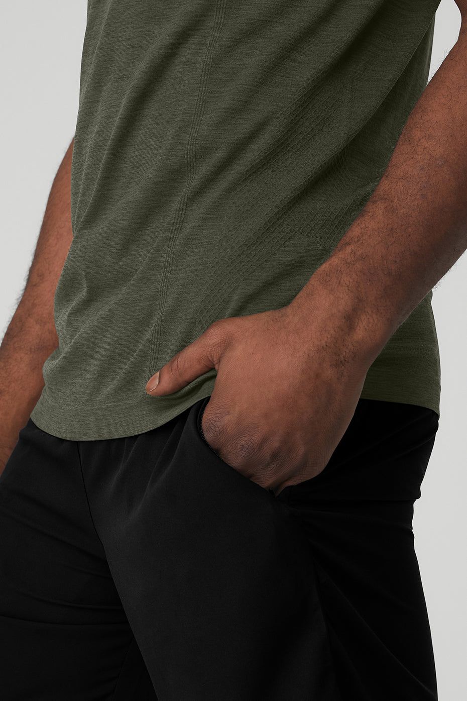 Amplify Seamless Muscle Tank - Hunter Heather sold by Alo Yoga product image thumbnail 4