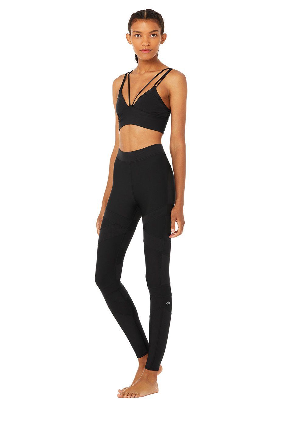 High-Waist Level Up Legging - Black sold by Alo Yoga product image thumbnail 4