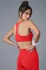Airlift Advantage Racerback Bra - Red Hot Summer sold by Alo Yoga