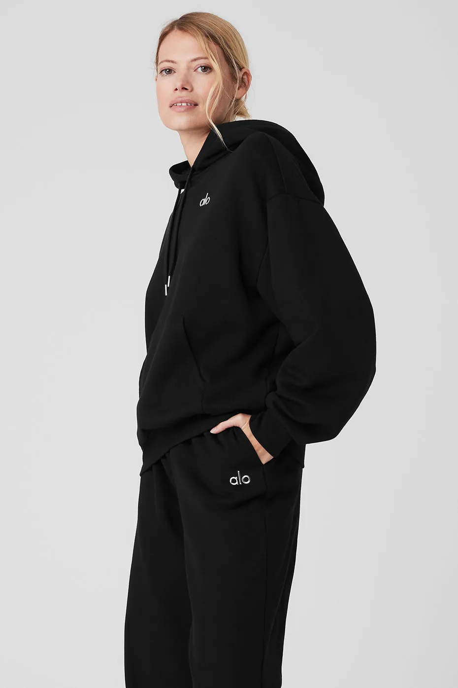 Accolade Hoodie - Black sold by Alo Yoga product image thumbnail 4