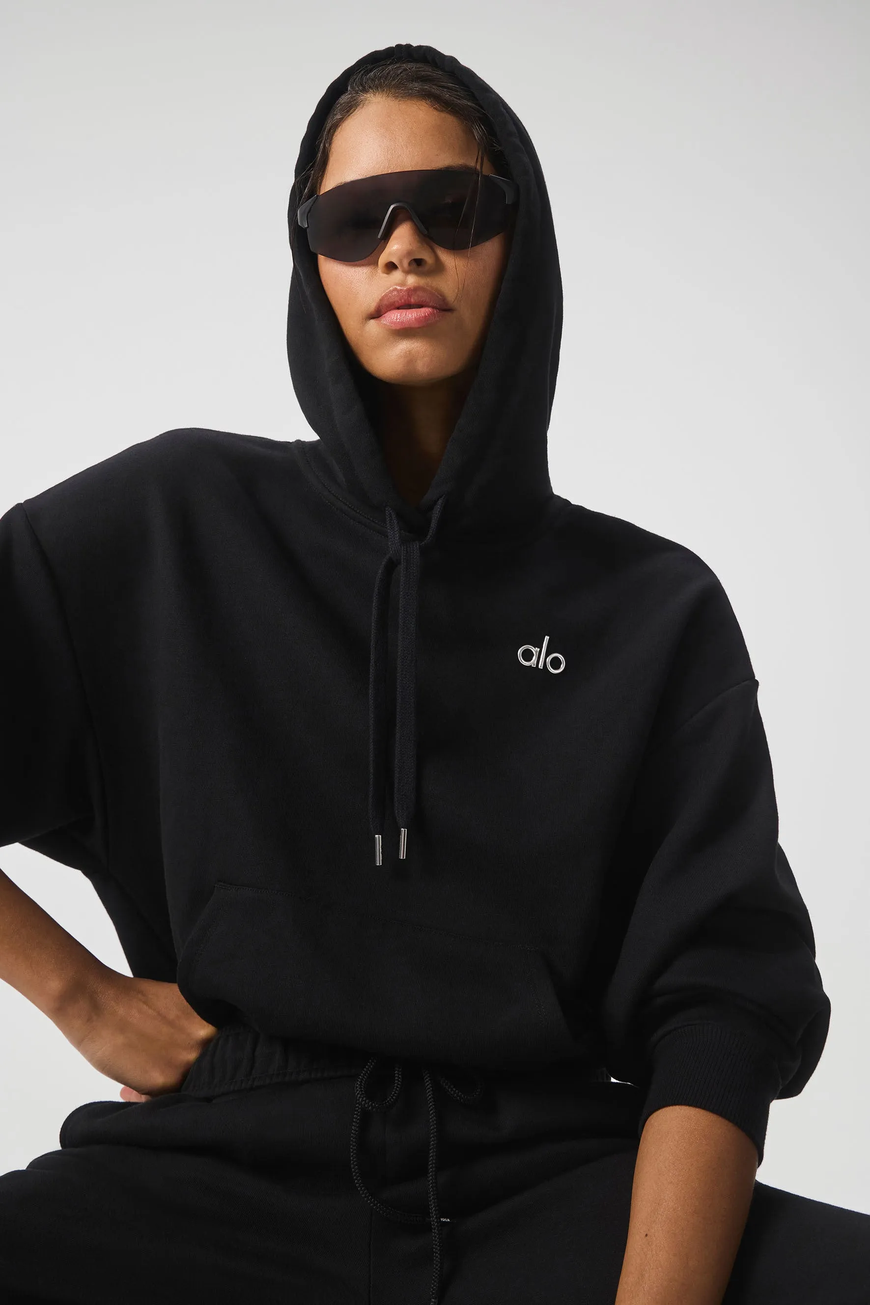Accolade Hoodie - Black sold by Alo Yoga