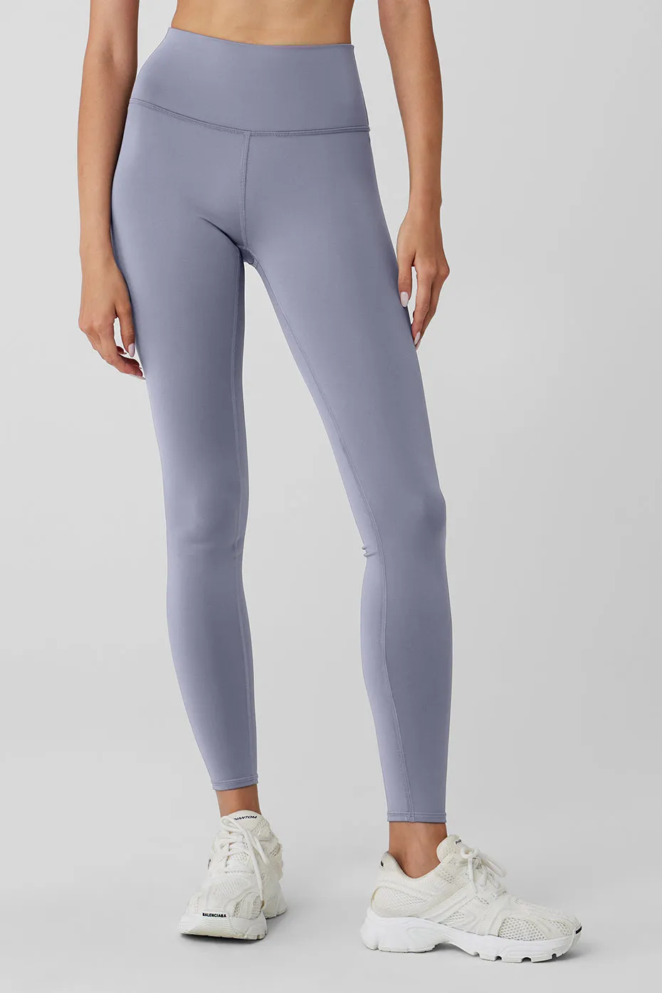 Airlift Winter Warm High-Waist Legging - Fog sold by Alo Yoga