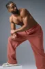 Accolade Straight Leg Sweatpant - Soft Terracotta sold by Alo Yoga