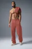 Accolade Straight Leg Sweatpant - Soft Terracotta sold by Alo Yoga