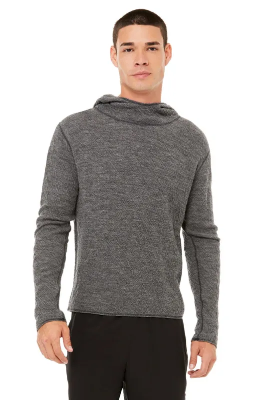 Conversion Long Sleeve - Grey/Black sold by Alo Yoga