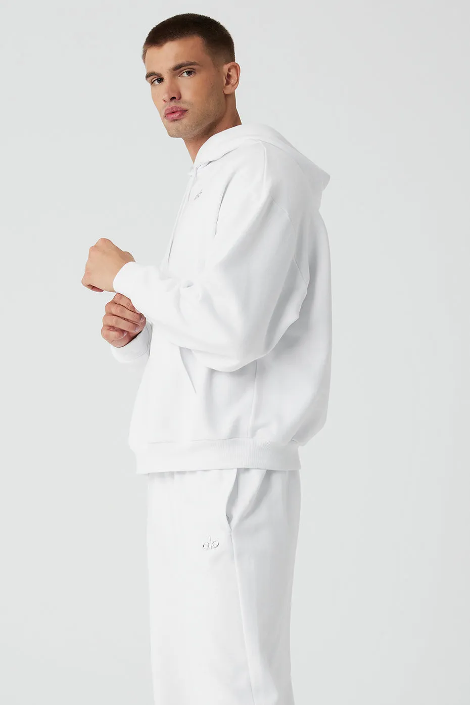 Accolade Hoodie - White sold by Alo Yoga product image thumbnail 3