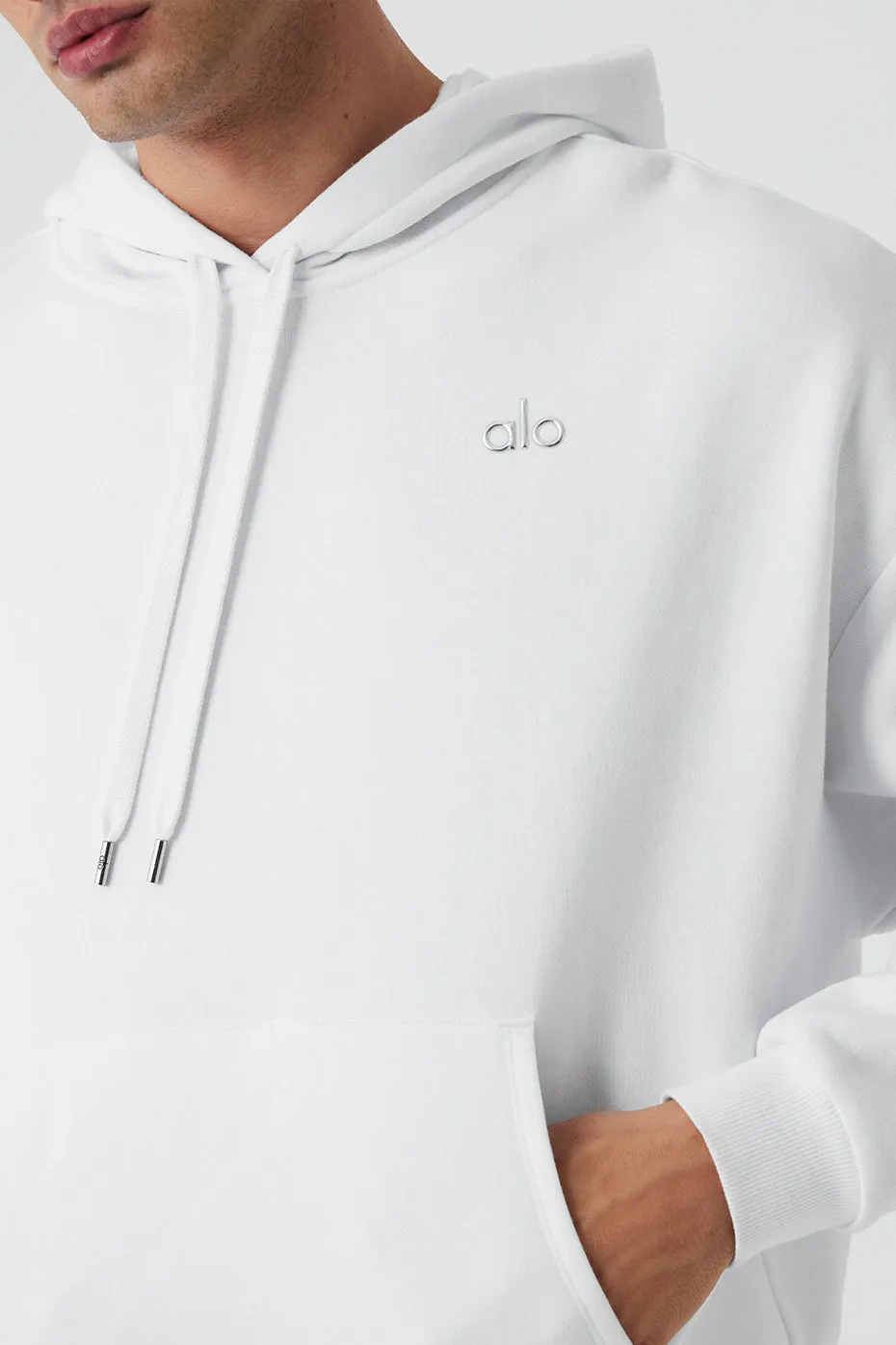 Accolade Hoodie - White sold by Alo Yoga product image thumbnail 4