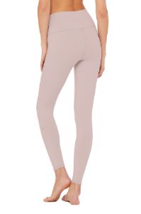 7/8 High-Waist Airbrush Legging - Lavender Cloud sold by Alo Yoga