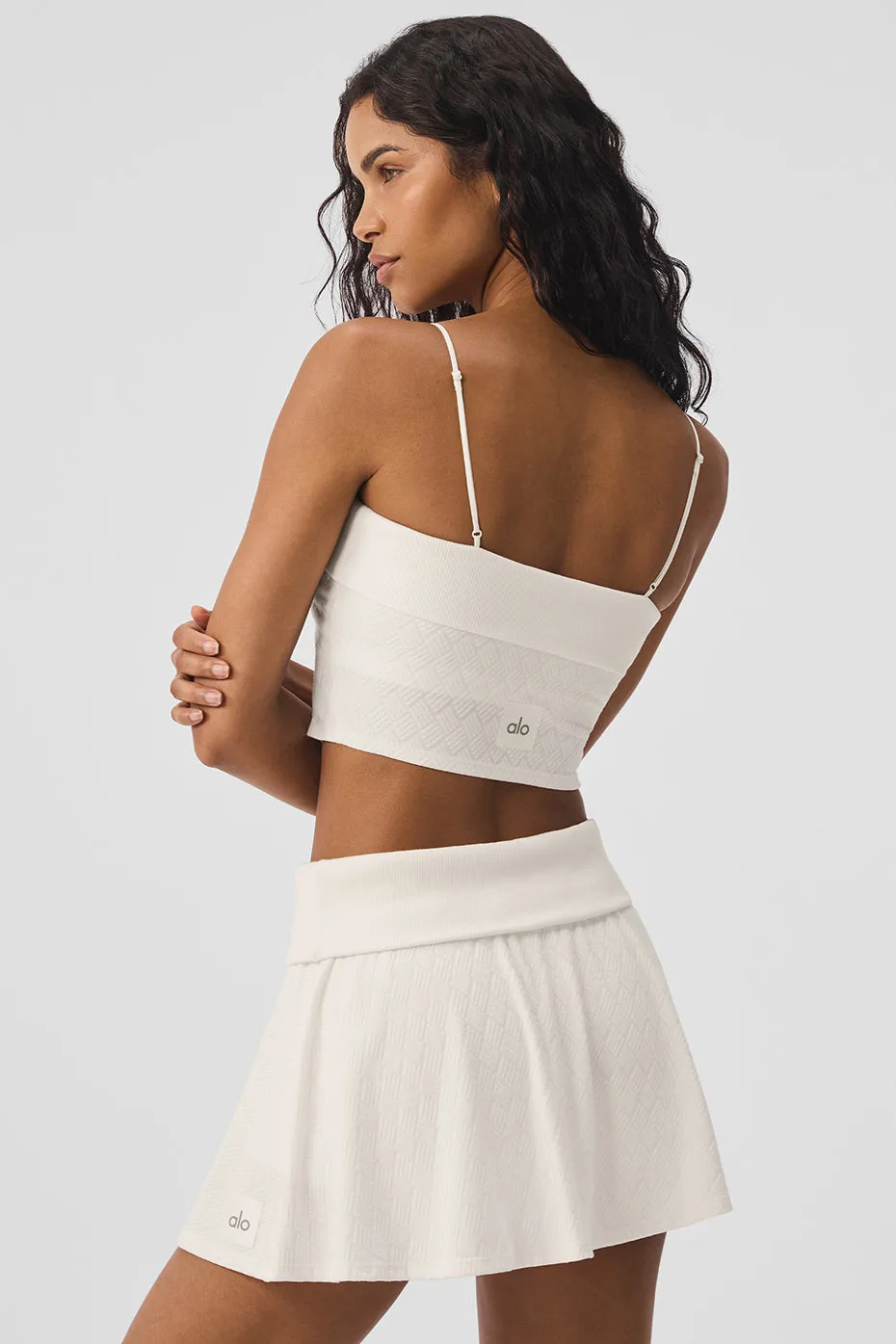 Doubles Only Bra Tank - Ivory sold by Alo Yoga product image thumbnail 2