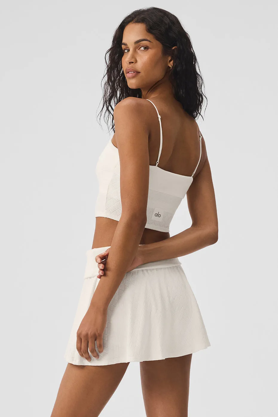 Doubles Only Bra Tank - Ivory sold by Alo Yoga product image thumbnail 3