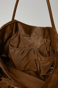 Faux Fur Tote Bag - Chocolate sold by Alo Yoga
