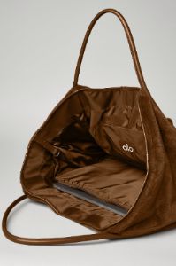 Faux Fur Tote Bag - Chocolate sold by Alo Yoga