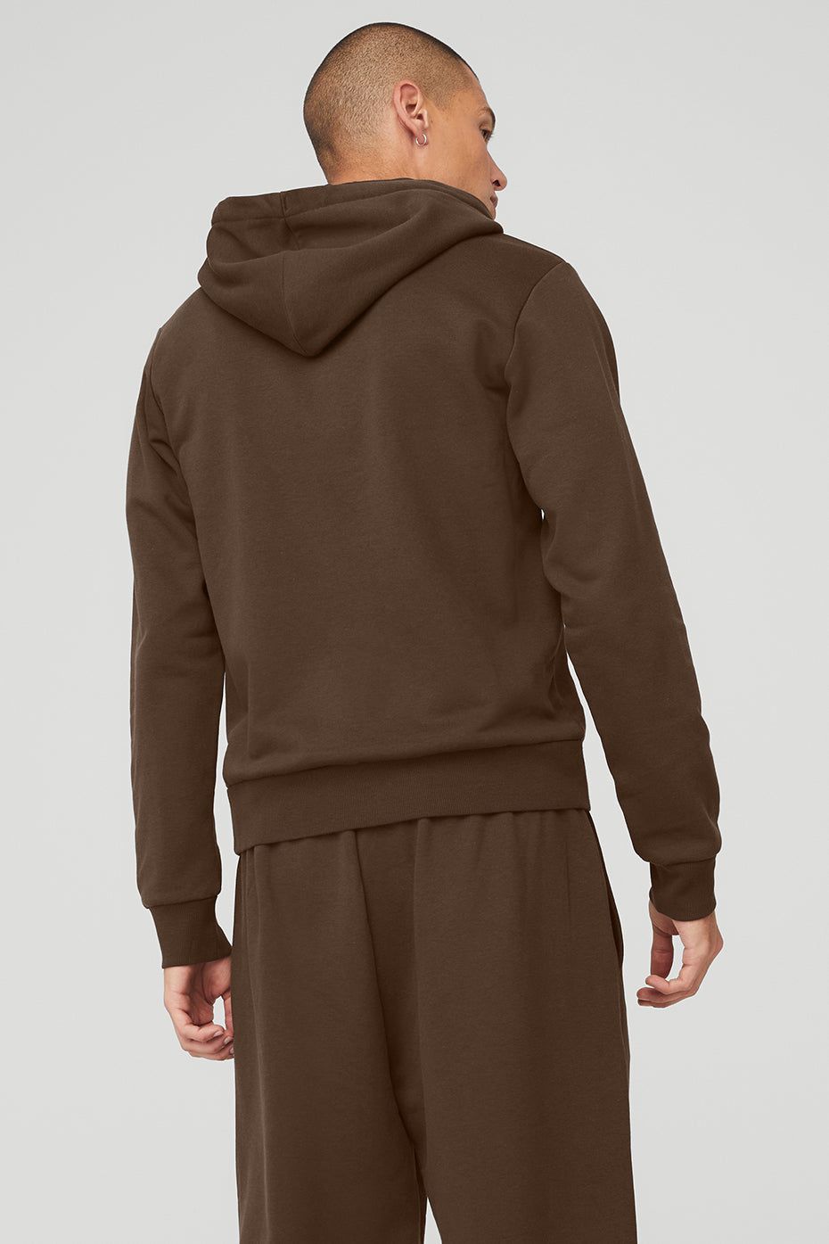 Everyday Full Zip Hoodie - Espresso sold by Alo Yoga product image thumbnail 2