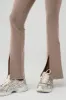 Airbrush High-Waist Flutter Legging - Taupe sold by Alo Yoga