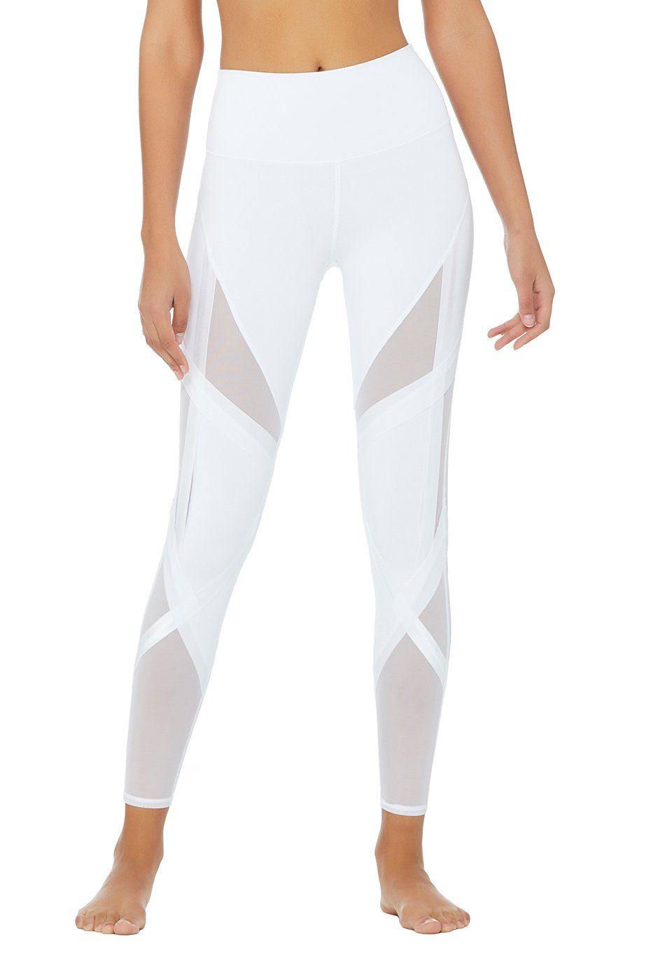 High-Waist Bandage Legging - White sold by Alo Yoga product image thumbnail 2