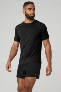Idol Performance Tee - Black sold by Alo Yoga