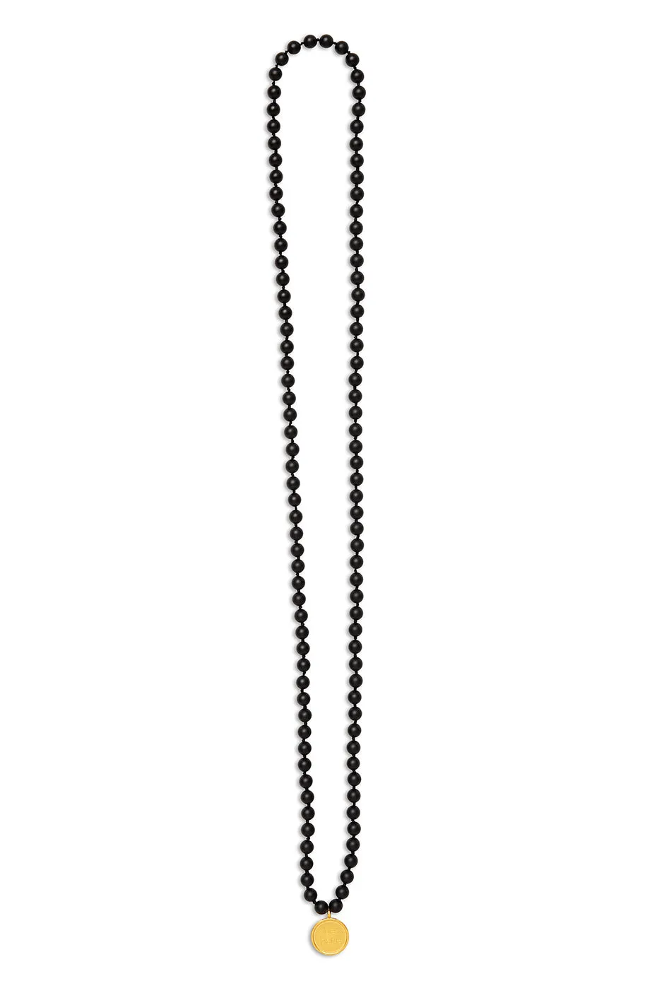 Black Onyx Mala Necklace sold by Alo Yoga product image thumbnail 3