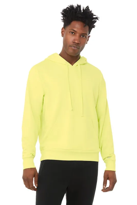 Caliber Hoodie - Neon Shock Yellow sold by Alo Yoga