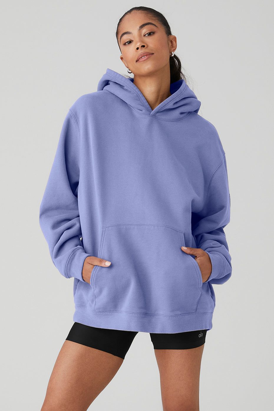 Renown Heavy Weight Hoodie - Infinity Blue sold by Alo Yoga