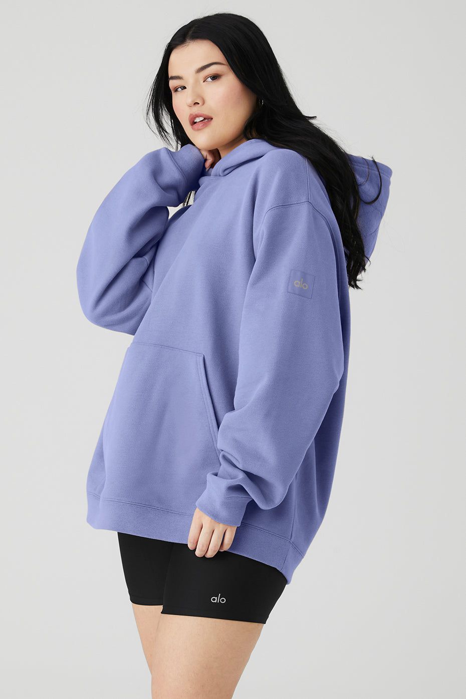 Renown Heavy Weight Hoodie - Infinity Blue sold by Alo Yoga product image thumbnail 7