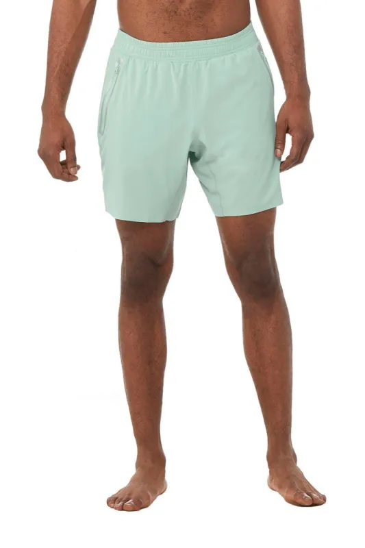 7” Advance 2-In-1 Short - Dusty Blue sold by Alo Yoga