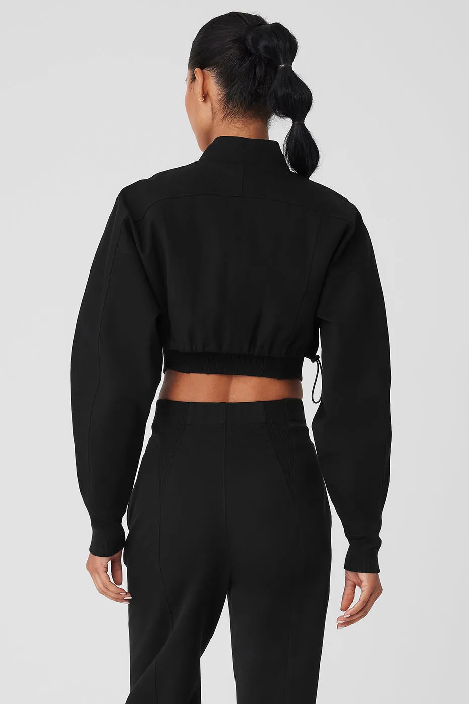 On Point Moto Jacket - Black sold by Alo Yoga product image thumbnail 2