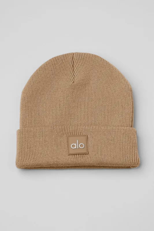 Everyday Beanie - Gravel sold by Alo Yoga