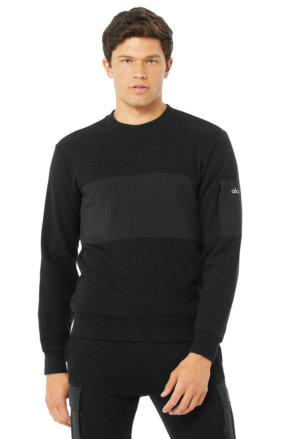 Traverse Pullover - Black sold by Alo Yoga