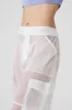 Sheer Effusion Cargo Wide Leg Trouser - White sold by Alo Yoga