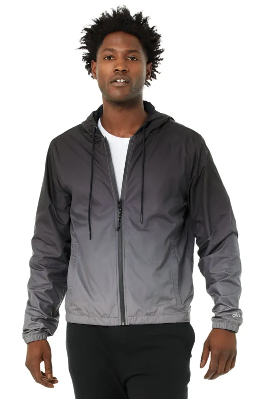 Advent Circuit Jacket - Black/Anthracite sold by Alo Yoga