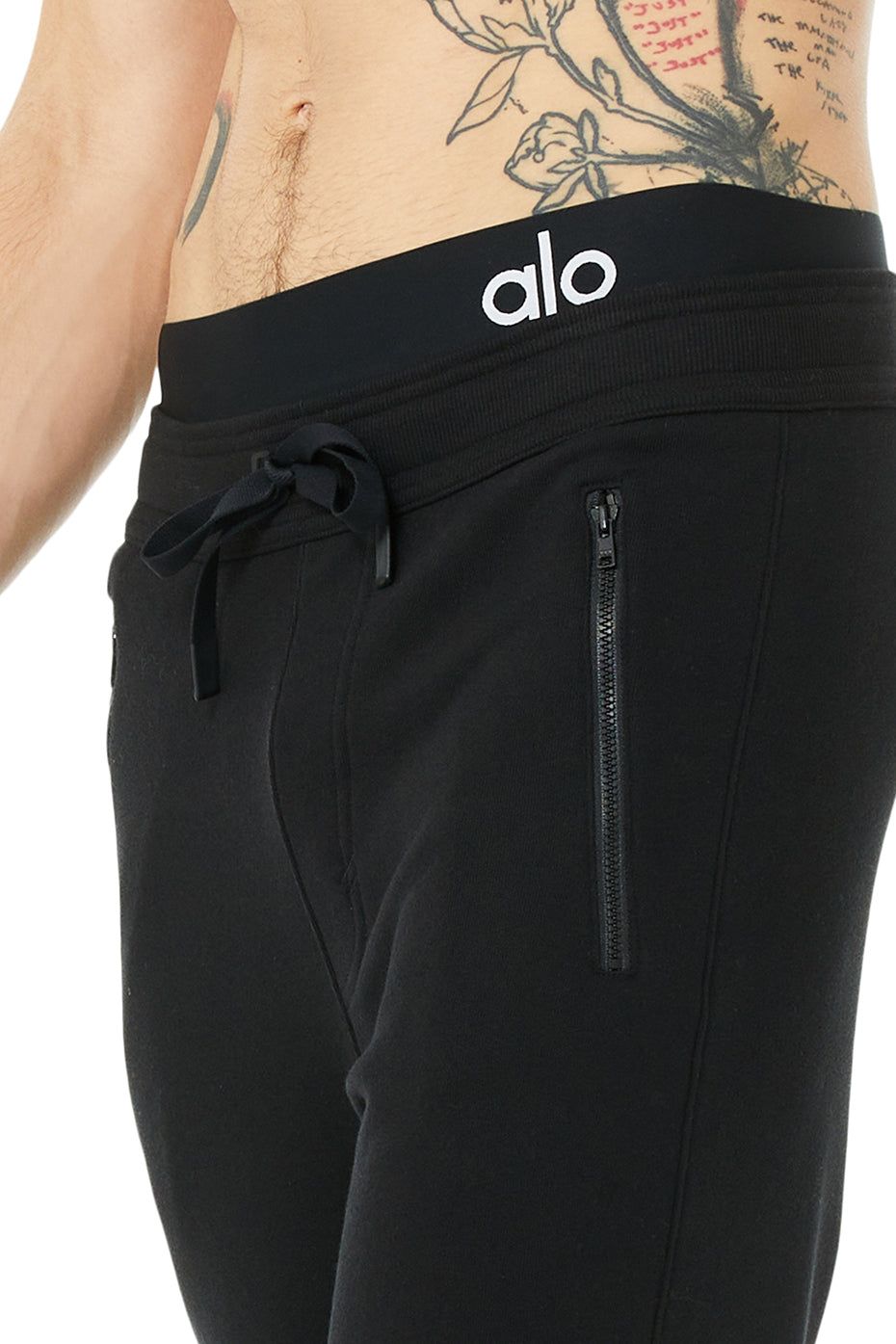 Lounge Moto Jogger - Black sold by Alo Yoga product image thumbnail 4