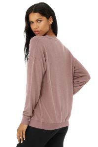 Soho Pullover - Woodrose sold by Alo Yoga
