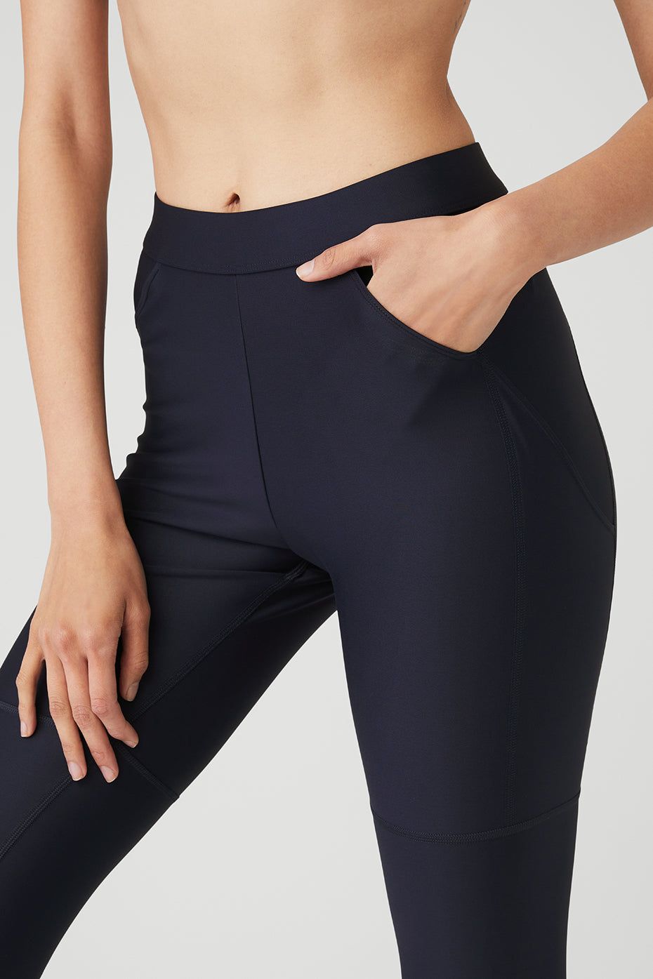 High-Waist Airlift 4 Pocket Utility Legging - True Navy sold by Alo Yoga product image thumbnail 4