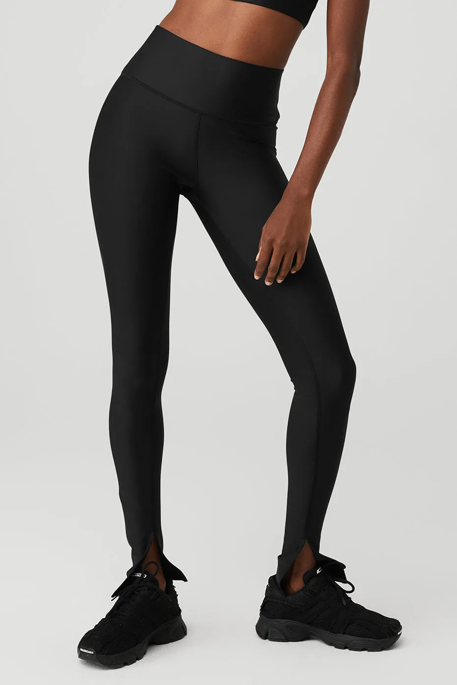 Airlift High-Waist Elongated Legging - Black sold by Alo Yoga