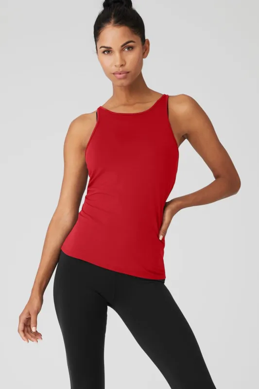 Select Tank - Classic Red sold by Alo Yoga
