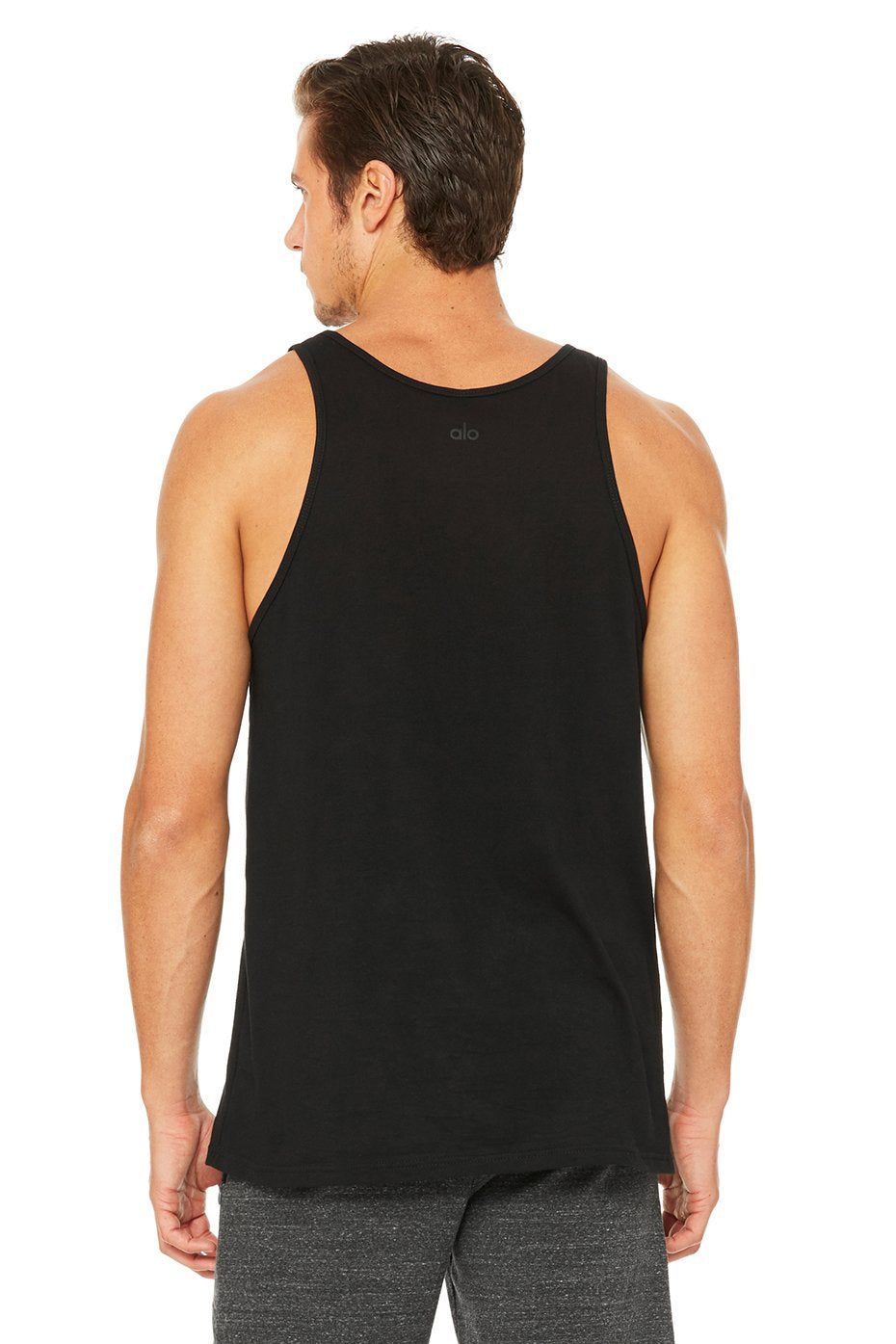 Practice Tank - Graphic - Black/Raise Vibration/Black Matte sold by Alo Yoga product image thumbnail 2