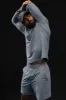 Conquer Reform Long Sleeve With Hood - Steel Grey sold by Alo Yoga