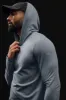 Conquer Reform Long Sleeve With Hood - Steel Grey sold by Alo Yoga