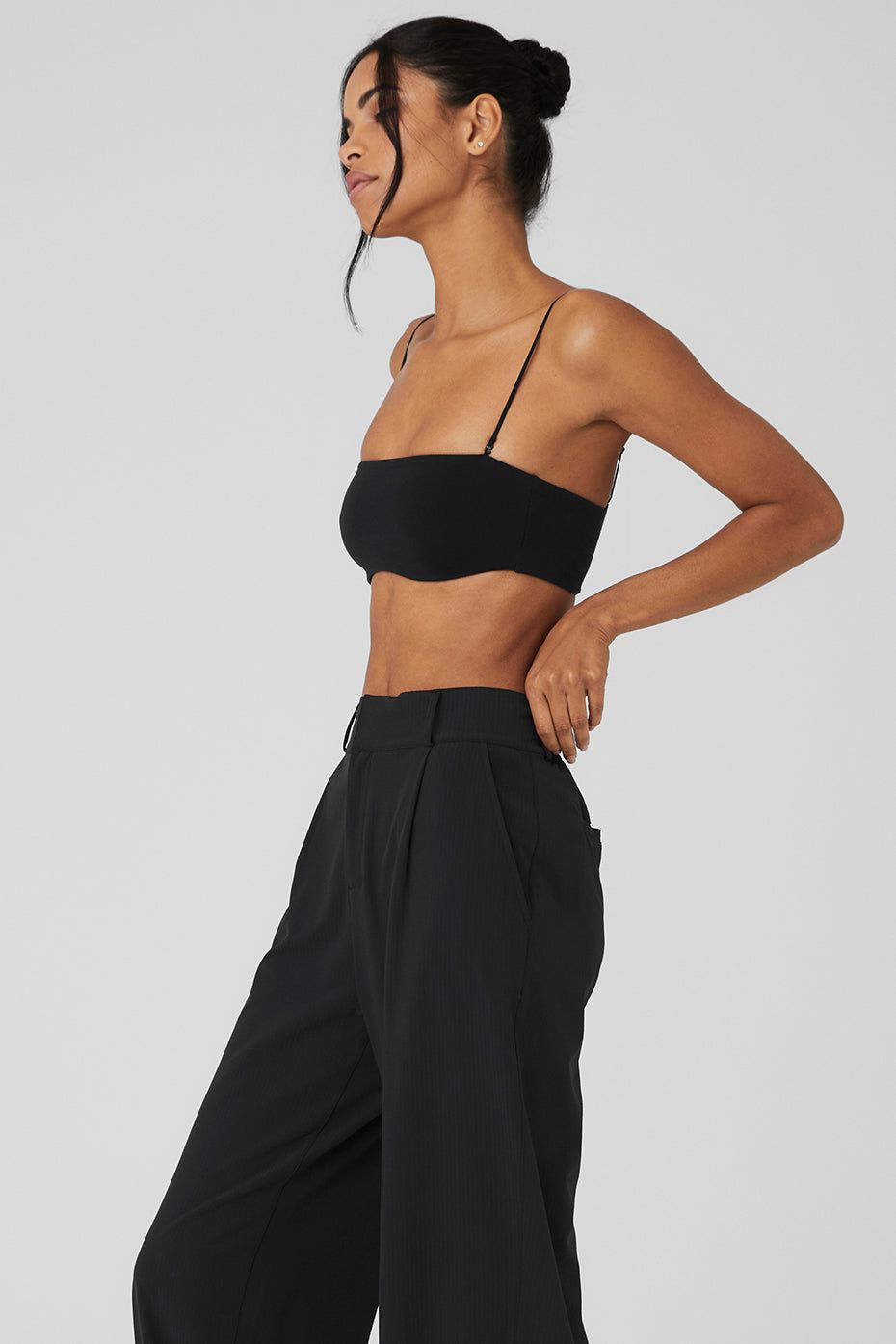 Airbrush Socialite Bandeau - Black sold by Alo Yoga product image thumbnail 3