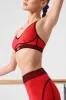 Airlift Line Up Bra - Red Hot Summer sold by Alo Yoga