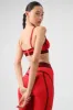 Airlift Line Up Bra - Red Hot Summer sold by Alo Yoga