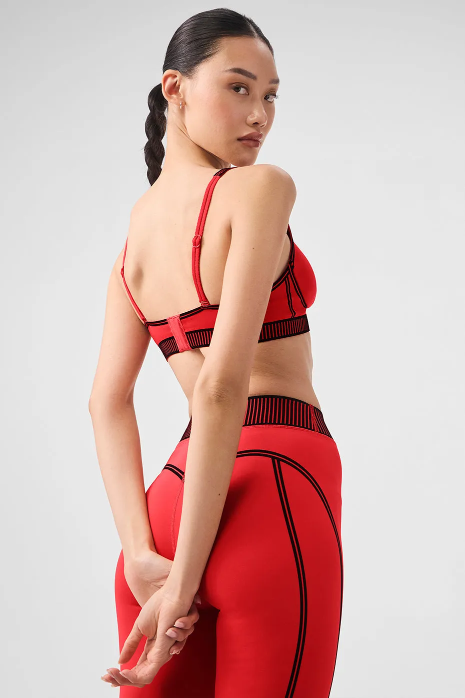 Airlift Line Up Bra - Red Hot Summer sold by Alo Yoga product image thumbnail 3