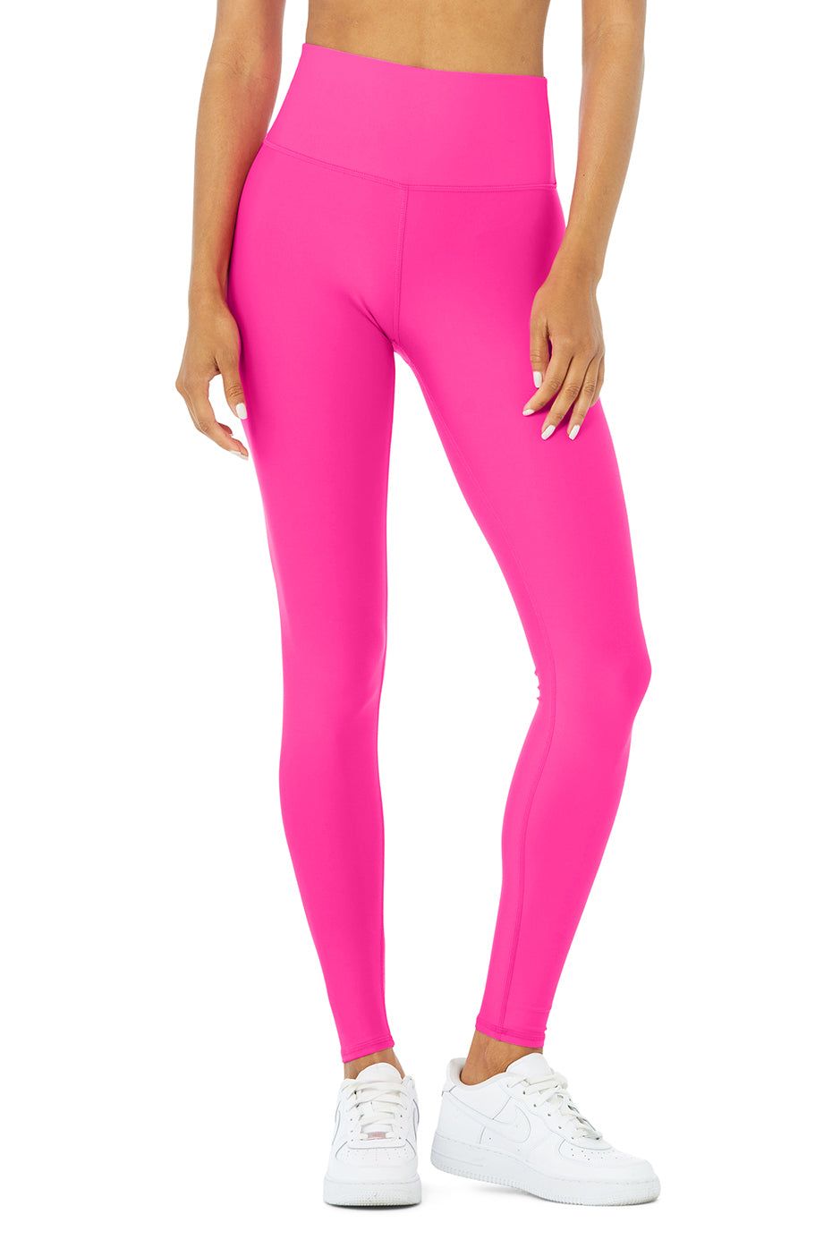 High-Waist Airlift Legging - Neon Pink sold by Alo Yoga