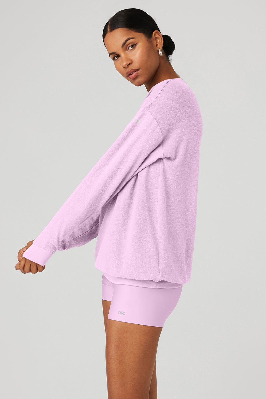 Soho Pullover - Sugarplum Pink sold by Alo Yoga product image thumbnail 3